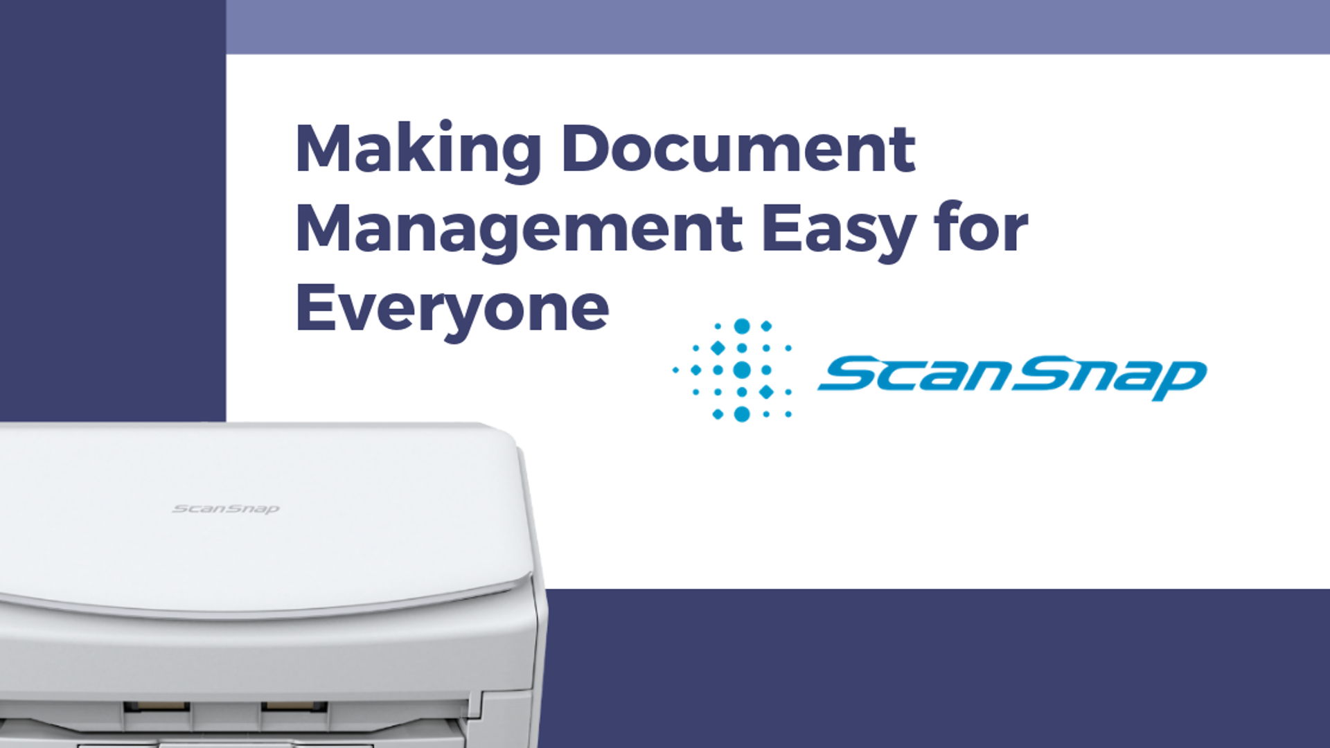 Capturing Receipts with Fujitsu’s ScanSnap Scanners 